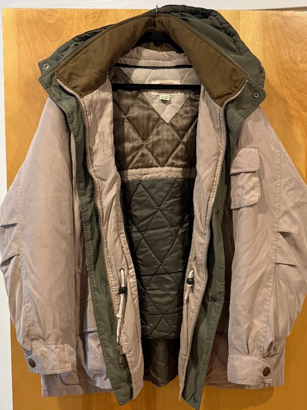 Vintage St. John’s Bay Utility Jacket w/ Removable Liner & Hood XXL